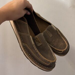 Ariat Women’s Dark Brown Slip-On Loafers